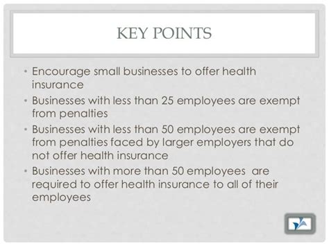 are any smaller employers exempt from affordable care act